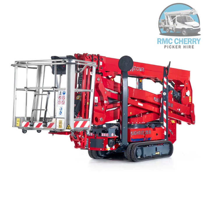 Operated Hinowa spiderlift hire